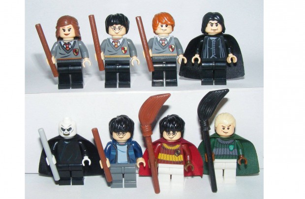 Lego Harry Potter figurk Hermione Ron Voldemort Drako Python figura 8