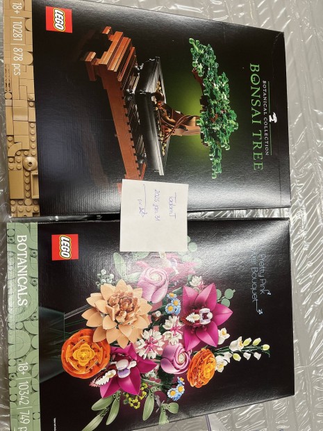 Lego Icons Bonsai Fa s Virgcsokor