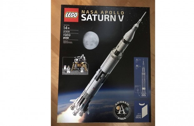 Lego Ideas 21309 / 92176 Space Apollo Saturn V rakta j BP!