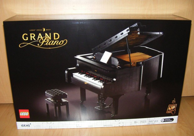 Lego Ideas 21323 Grand Piano Nagy Zongora j BP!