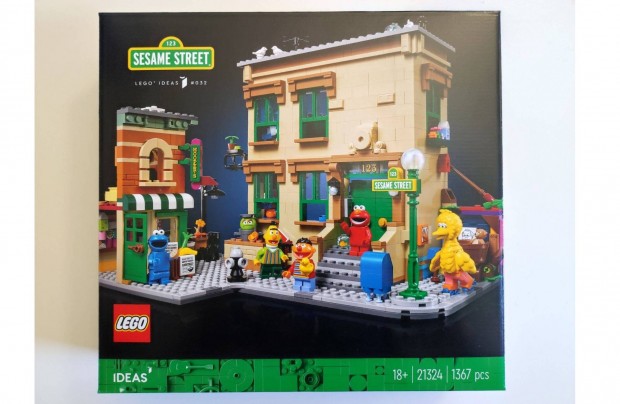 Lego Ideas 21324 - 123 Sesame Street - j, bontatlan