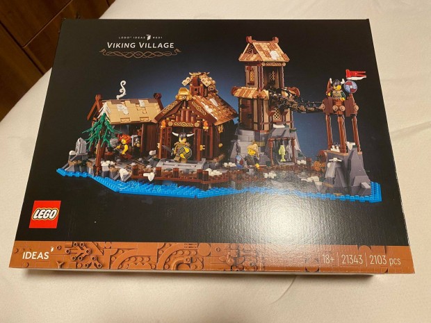 Lego Ideas 21343 Viking falu új, bontatlan