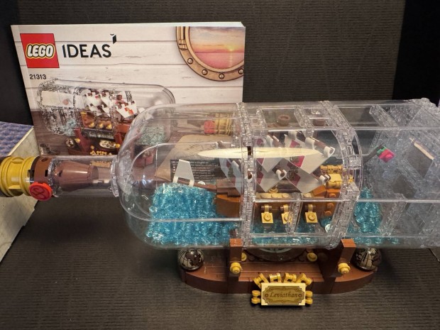 Lego Ideas/Cuuso 92177 / 21313 Ship in Bottle / Hajó a palackban