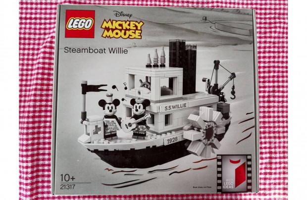 Lego Ideas - Willie gőzhajó - 21317 új, bontatlan