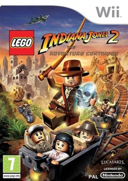 Lego Indiana Jones 2 Nintendo Wii jtk