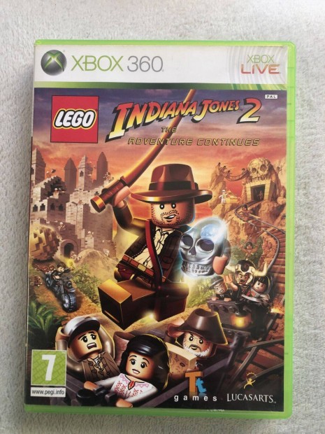 Lego Indiana Jones 2 The Adventure Continues Xbox 360 jtk