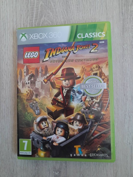 Lego Indiana Jones 2 Xbox 360 jtk - Karcmentes!