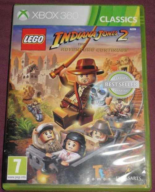 Lego Indiana Jones 2. Gyri Xbox 360, Xbox ONE, Series X Jtk akr f