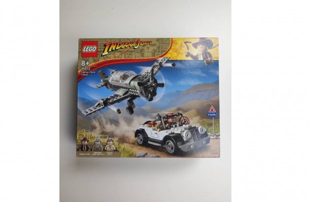 Lego Indiana Jones 77012 - Vadászgépes üldözés - új, bontatlan