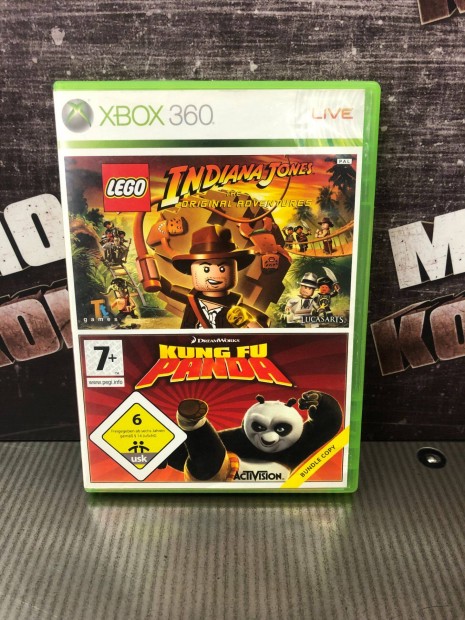 Lego Indiana Jones+Kung Fu Panda Xbox 360