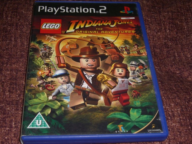 Lego Indiana Jones Playstation 2 eredeti lemez ( 6000 Ft )