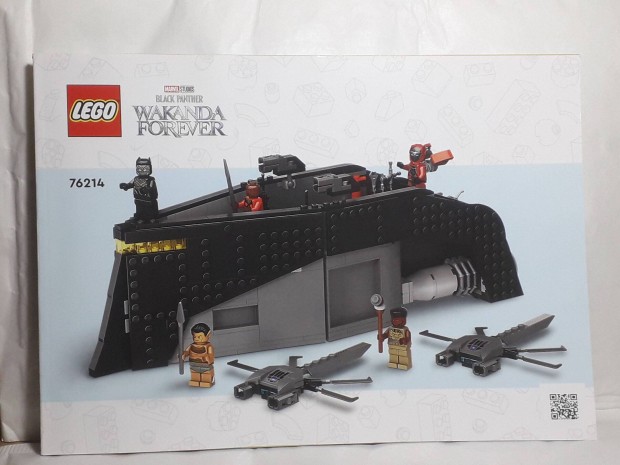 Lego Instructions Marvel 76214 Black Panther War on the Water 2022