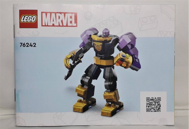 Lego Instructions Marvel Superheroes 76242 Thanos Mech Armor 2023