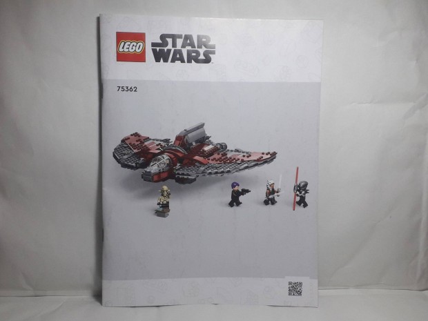 Lego Instructions Star Wars 75362 Ahsoka Tano's T-6 Jedi Shuttle 2023