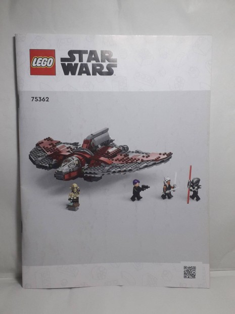 Lego Instructions Star Wars 75362 Ahsoka Tano's T-6 Jedi Shuttle 2023