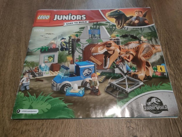 Lego Juniors Jurassic World 10758 T. rex kitörés