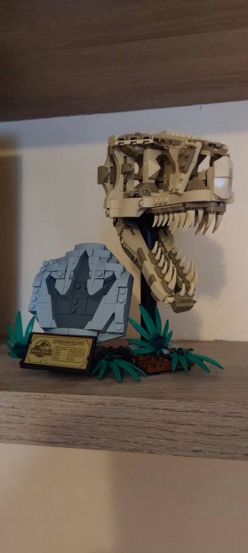 Lego Jurasicc World T-rex koponya, j, bontatlan