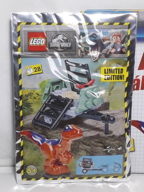 Lego Jurassic World 122222 Raptor and Trap Foil Pack 2022