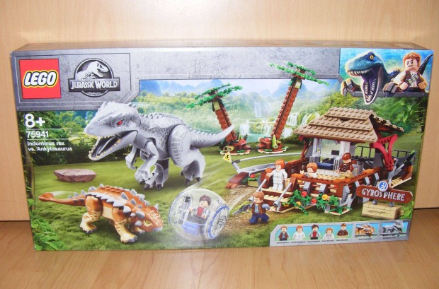 Lego Jurassic World 75941 Indominus Rex az Ankylosaurus ellen j BP