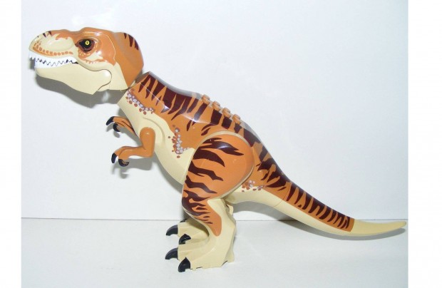 Lego Jurassic World dinoszaurusz figura dínó Nagy 30cm T-Rex Bézs Új