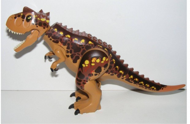 Lego Jurassic World dinoszaurusz figura dínó Nagy Carnotaurus 30cm új
