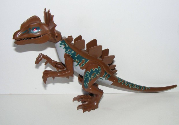 Lego Jurassic World dinoszaurusz figura dn Nagy Dilophosaurus 28cm