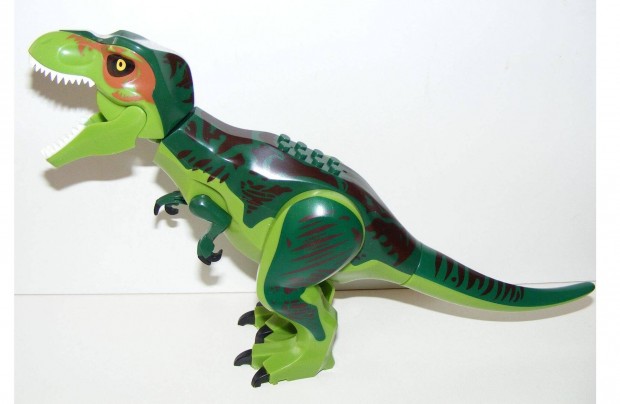 Lego Jurassic World dinoszaurusz figura dn Nagy Zld T-rex 30cm j