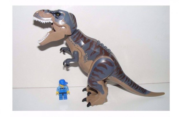 Lego Jurassic World dinoszaurusz figura dn mecha T-rex 30cm j