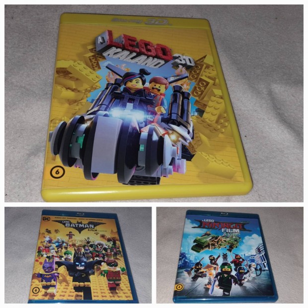 Lego Kaland s Batman s Ninjago Magyar Szinkronos Blu ray