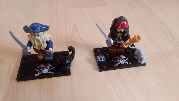 Lego Karib tenger kalzai Jack Sparrow Davy Jones Pirates of the Cari