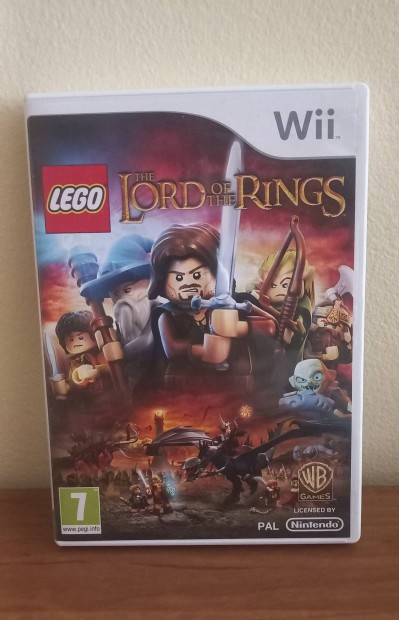 Lego Lord of the Rings Wii játék