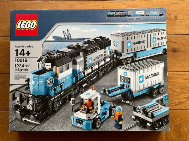 Lego Maersk 10219 tehervonat szett vonat Bontatlan