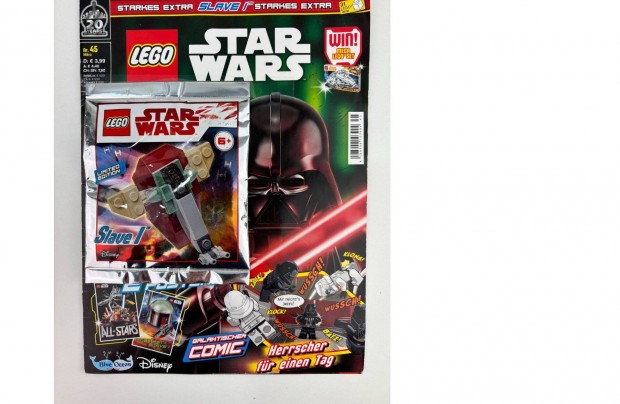 Lego Magazin Star Wars Polybag Slave 1 - nmet nyelv