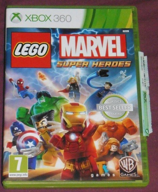 Lego Marvel 1. - Super Heroes Gyri Xbox 360 Jtk akr flron