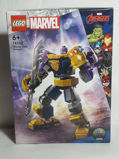 Lego Marvel Superheroes 76242 Thanos Mech Armor 2023 j! Bontatlan!