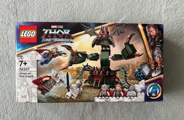 Lego Marvel Tmads New Asgard ellen - 76207 j, bontatlan