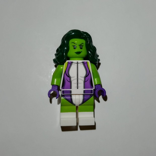 Lego Marvel - She-Hulk (She Hulk) minifigura (rgi, ritka) 