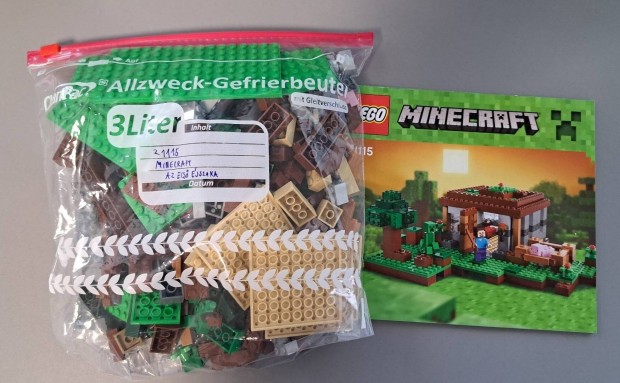 Lego Minecraft 21115 Az els jszaka