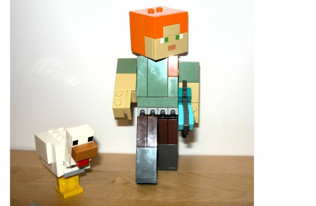 Lego Minecraft 21149 - Bigfig Alex csirkvel