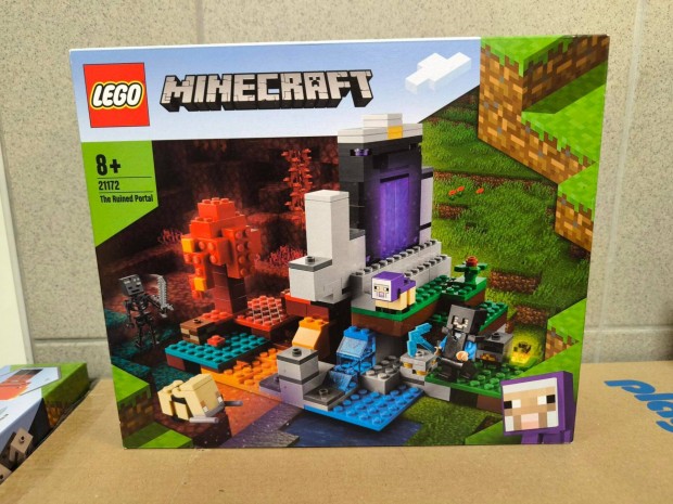 Lego Minecraft 21172 Romos portl j, bontatlan