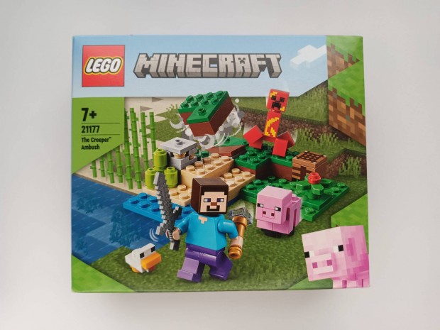 Lego Minecraft 21177 A Creeper rajtats j bontatlan