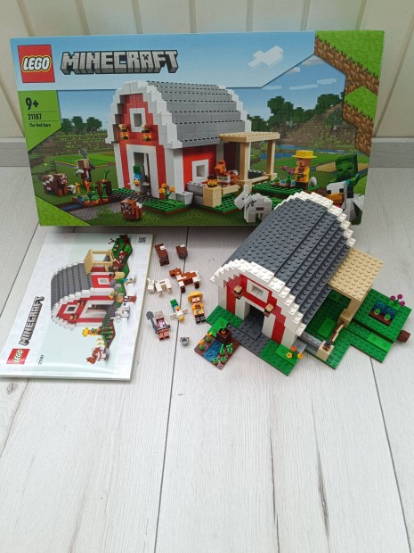 Lego Minecraft 21187. A piros pajta