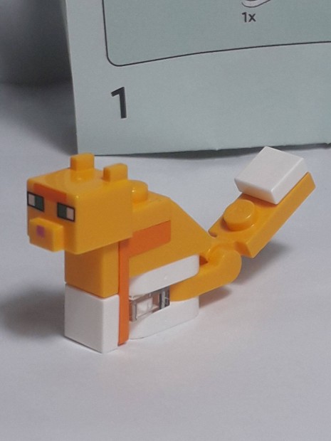 Lego Minecraft 21249 Macska (vrs) figura (Brick Built) 2023
