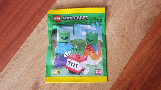 Lego Minecraft 662403 ombie with Burning Baby Zombie and TNT