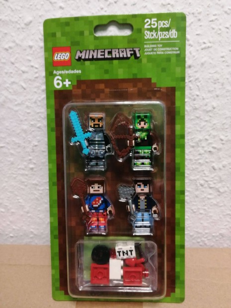 Lego Minecraft 853609 Skin Pack 1 j, bontatlan