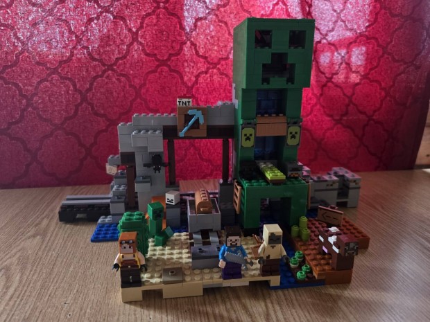 Lego Minecraft A Creeper barlang 21155