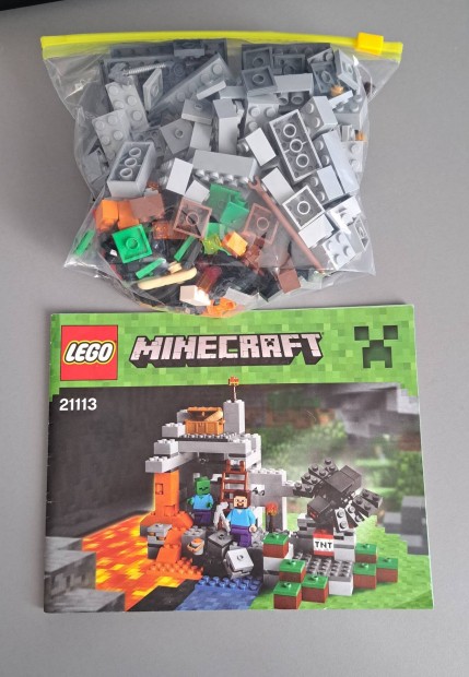 Lego Minecraft Barlang (21113)