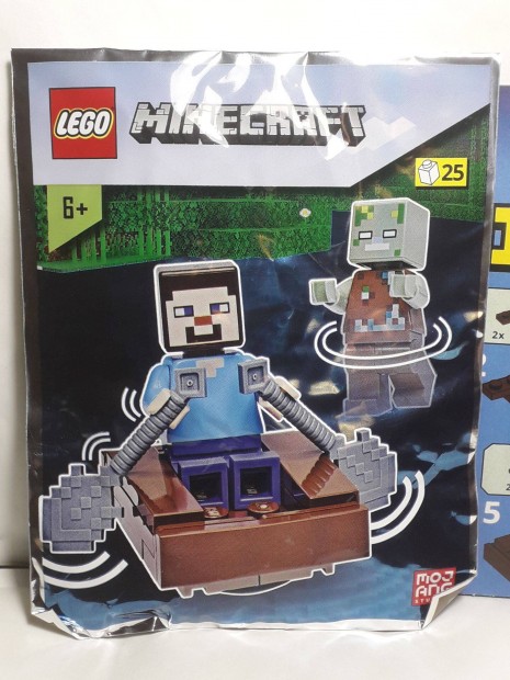 Lego Minecraft Mini Foil Pack 662205 Steve with Drowned 2022