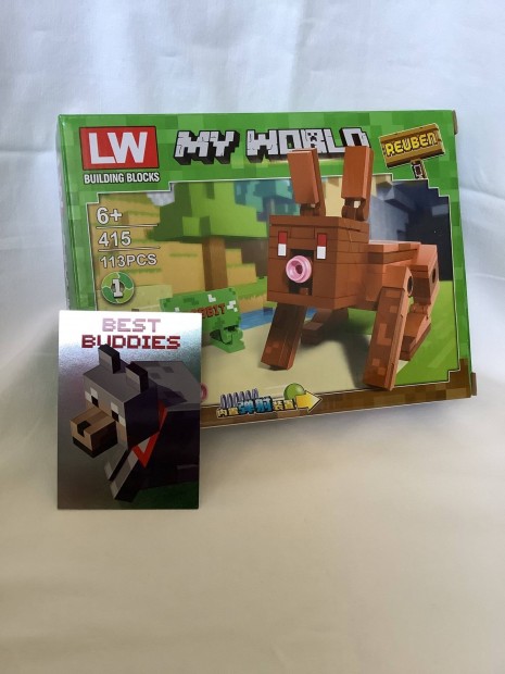 Lego Minecraft My World építőjáték + kártya
