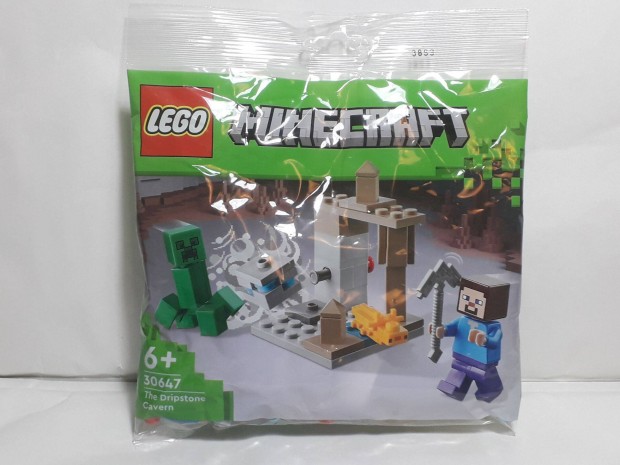 Lego Minecraft Polybag 30647 The Dripstone Cavern 2023